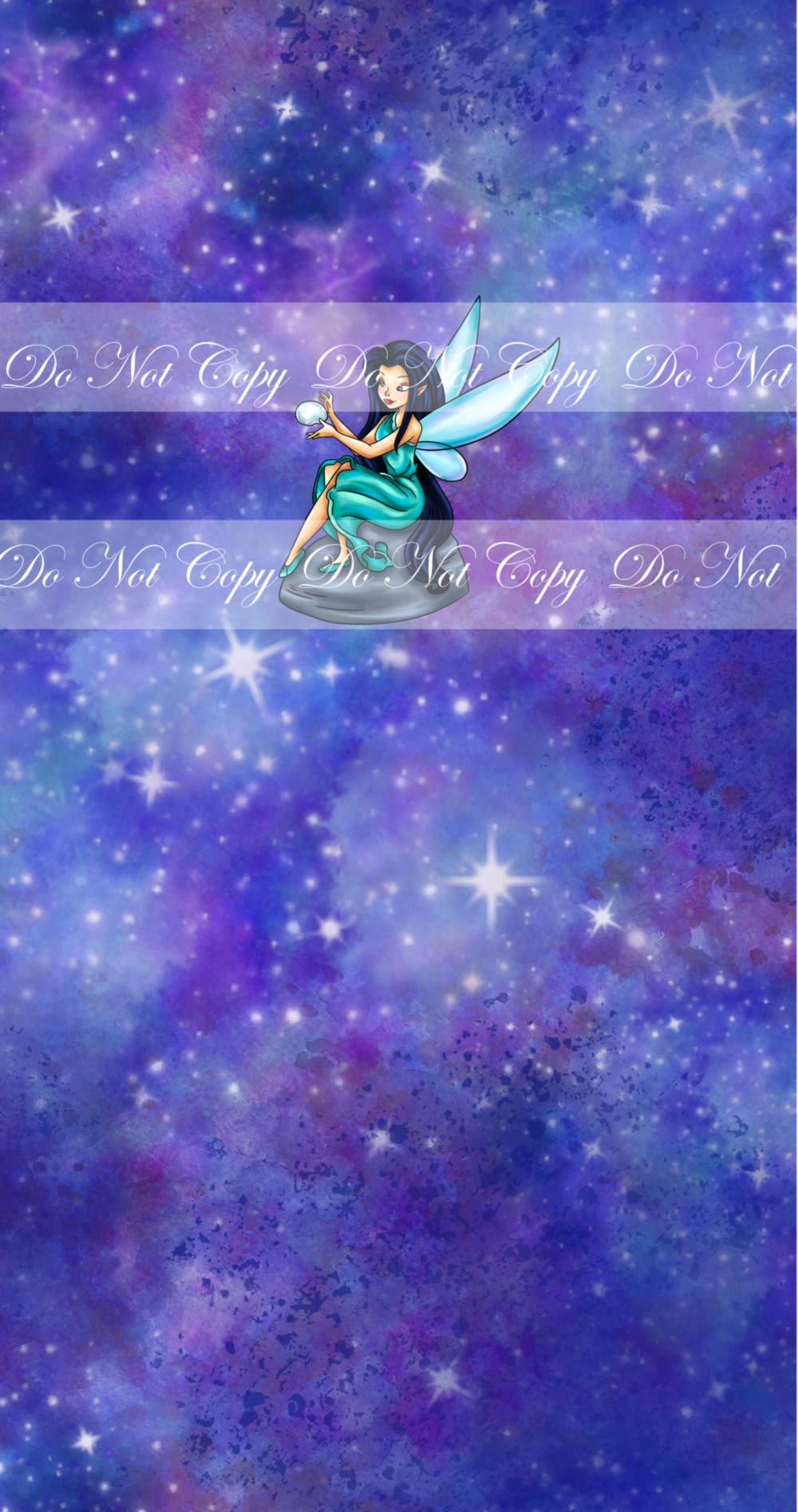 Preorder R69 Fairies Panels- Child, Big kids, Adults) (Purple) (Water Fairy)