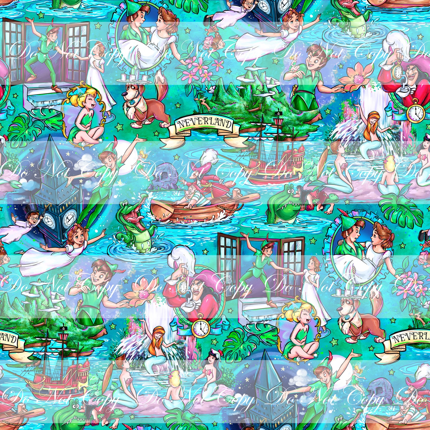 Preorder R61- Never Grow Up Main- Light Green