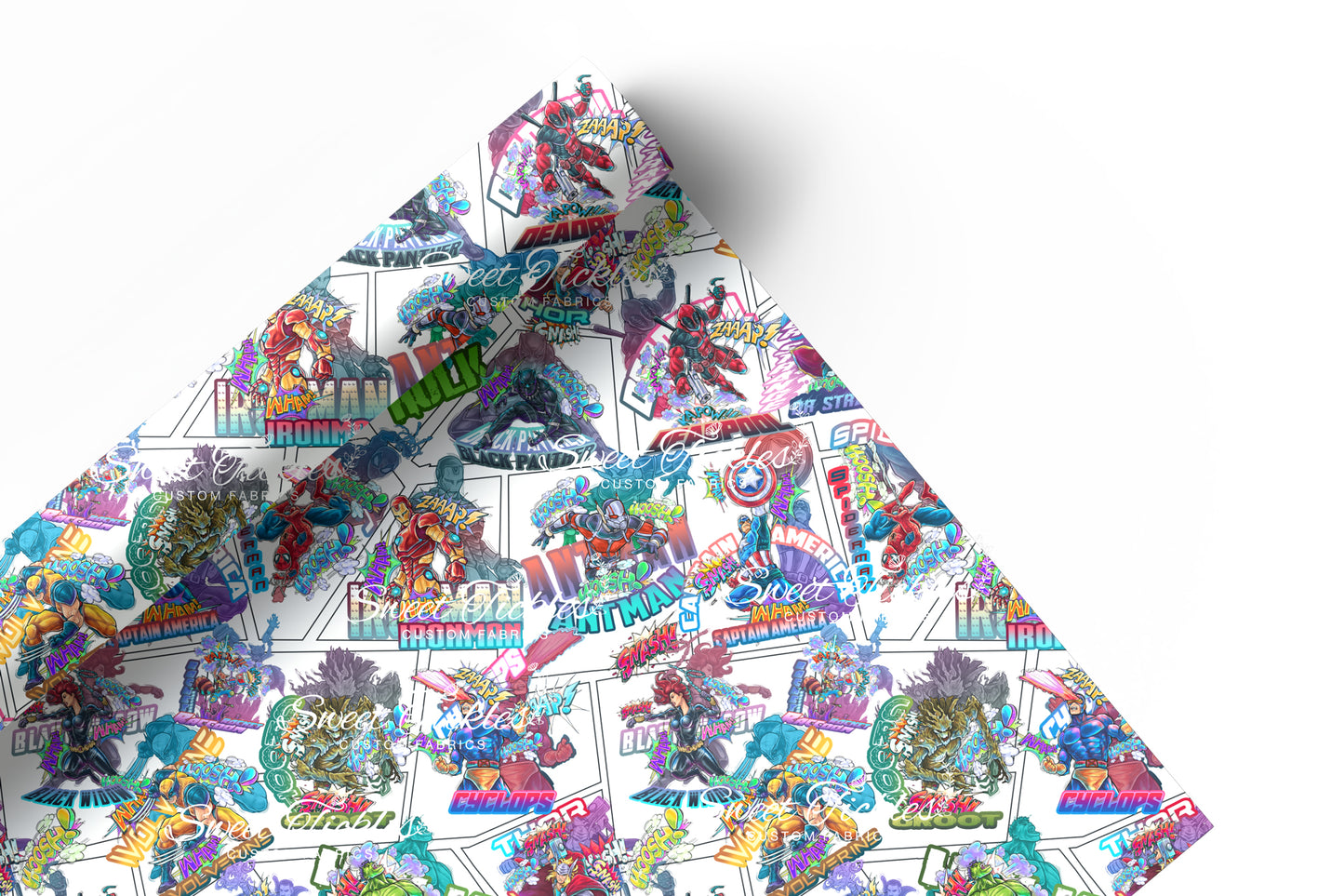 Preorder Marvel Heroes Main- Smooth and Textured Vinyl- White Comic