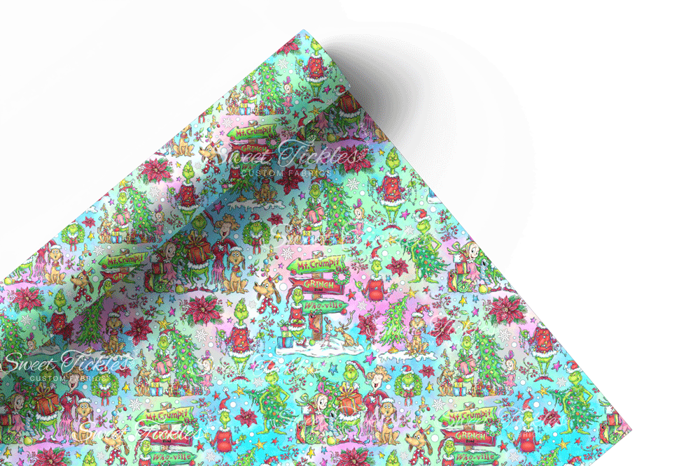 Preorder R76- Who Ville- Colorful Print- Vinyl