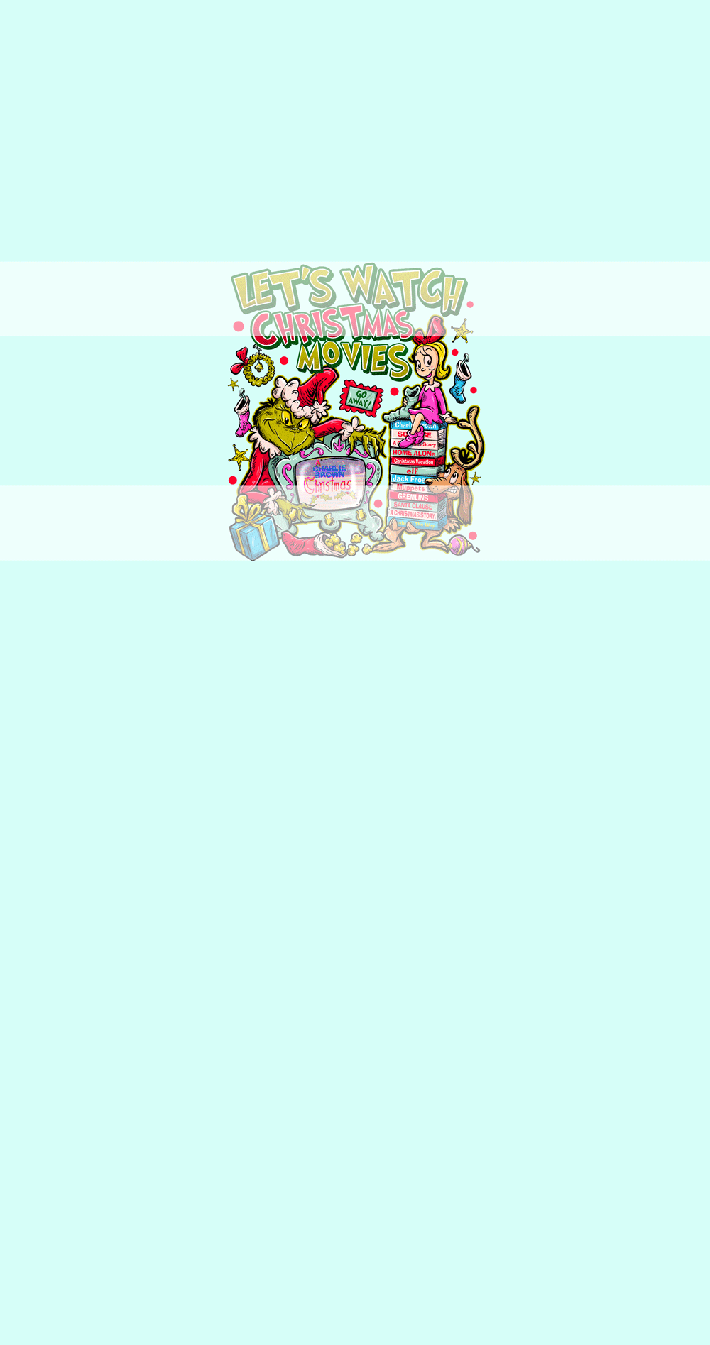 Preorder R76-Happy Holidays(Child, Big kids, Adults)-Let's Watch Christmas Panels