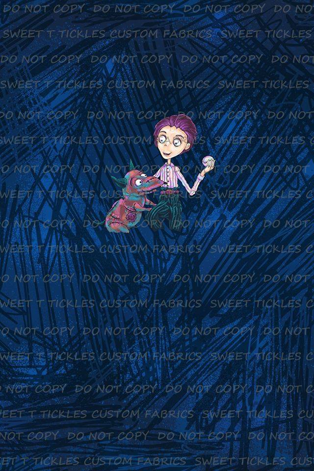 Preorder R36 - Halloween Adventure-Boy and Dog- Blue(Child, Big kids, Adults)