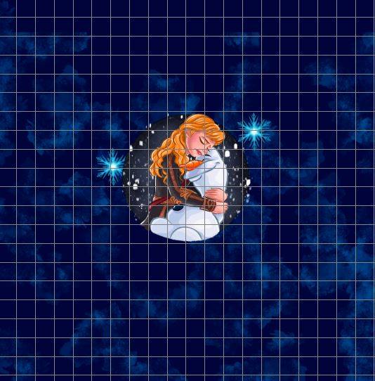 Retail Into the Unknown- Girl and Snowman