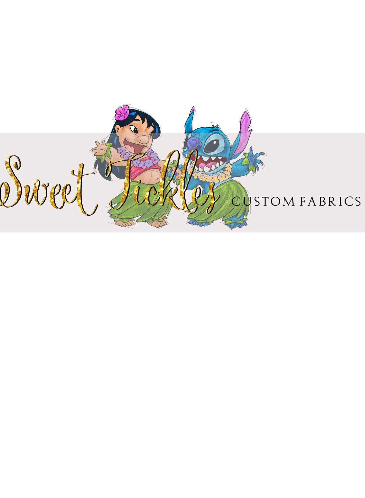 Retail Aloha -Dancing- Panels White