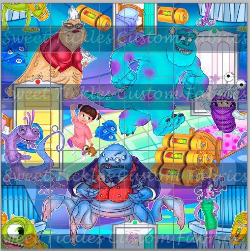 PREORDER R20 Monsters Under My Bed Blueish/Purple - Regular Scale