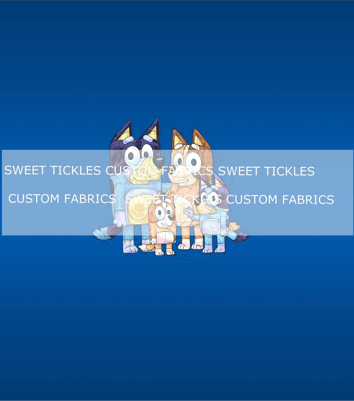 Preorder R19- Puppy Adventures Blue Panel- Portrait