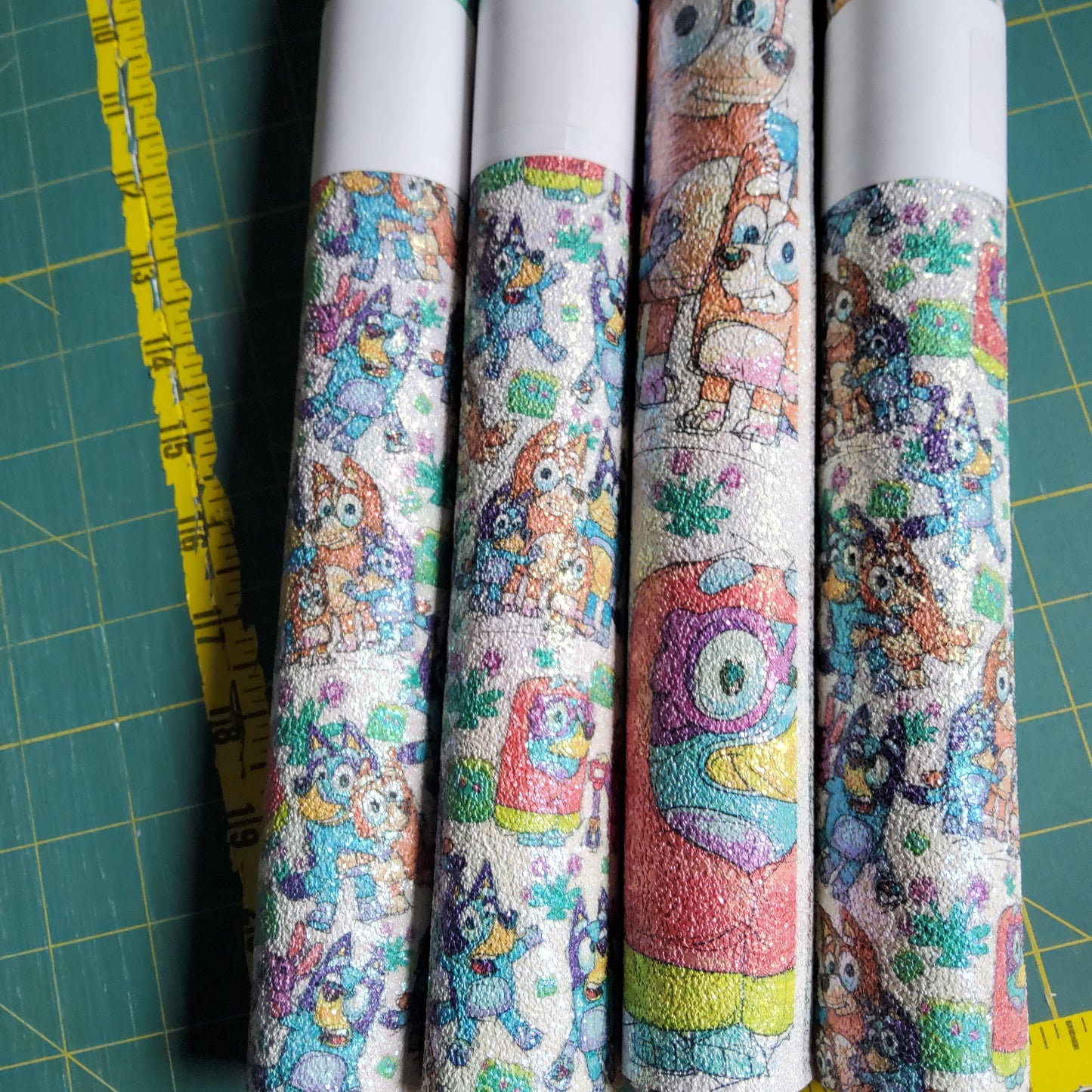 Flash Preorder -Puppy Adventures-Faux Leather- Shiny Glitter