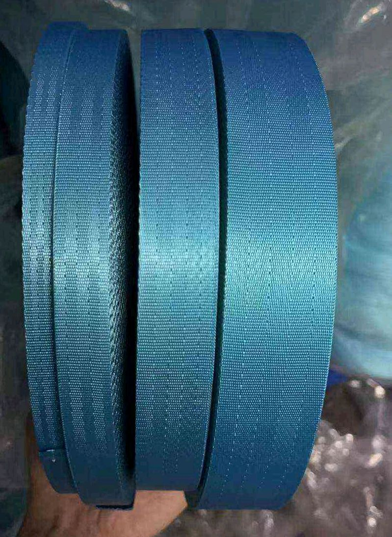 Frozen Blue - Seatbelt Webbing