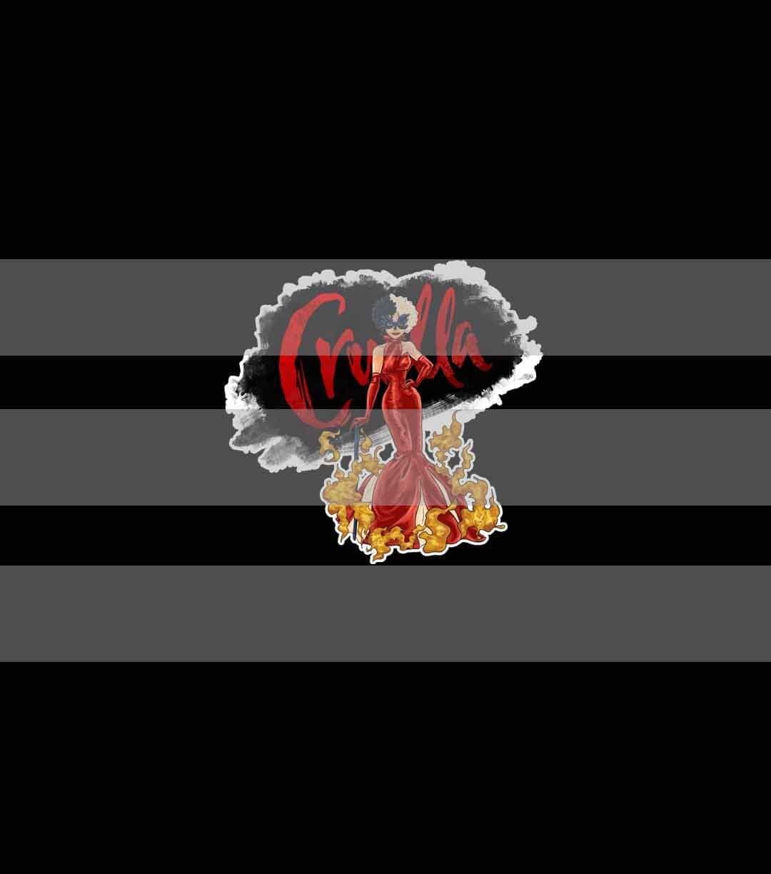 Retail Hello Cruel World- Red Dress-Panels-Black