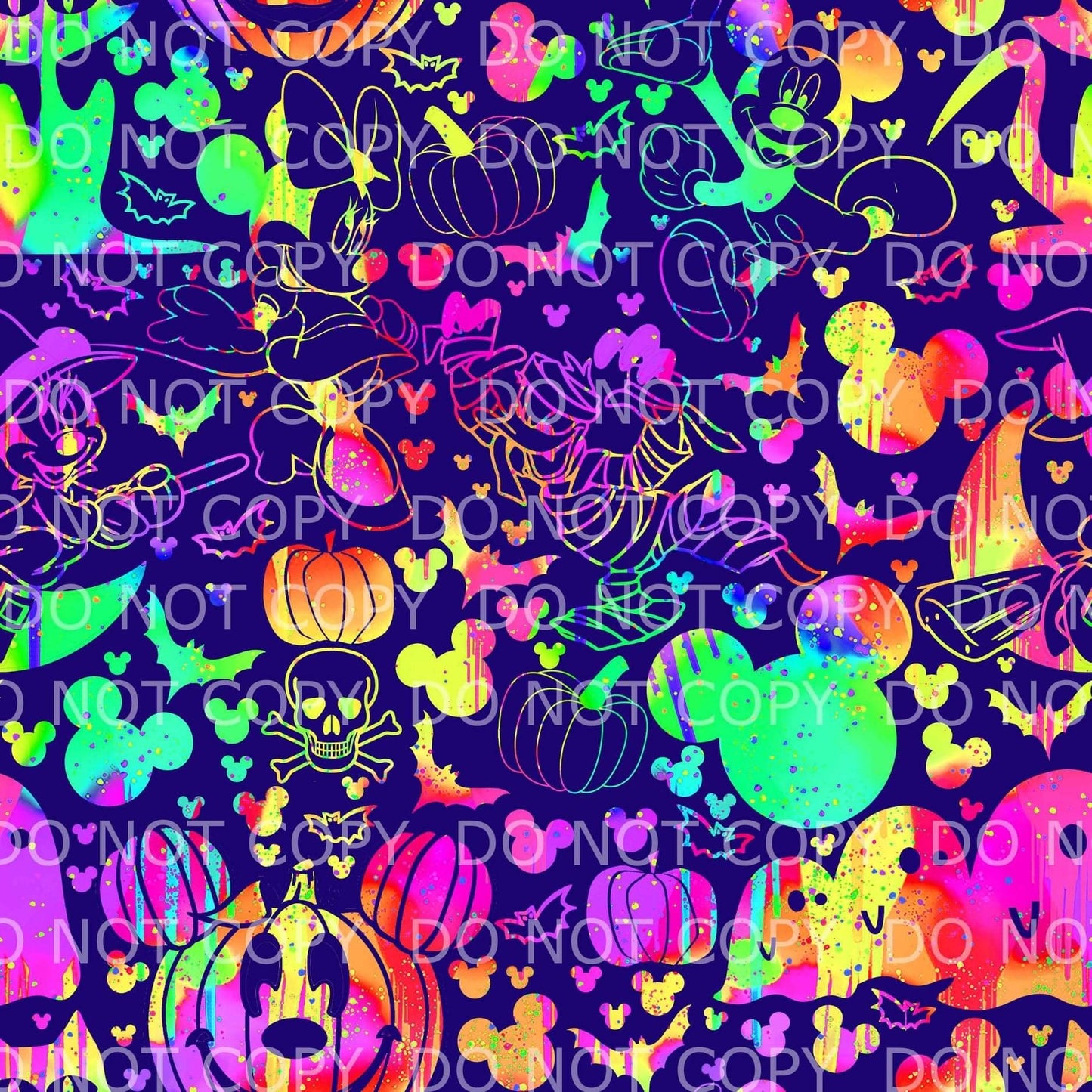 Preorder R25 Halloween- Boo Bash Neon -Purple -Regular Scale