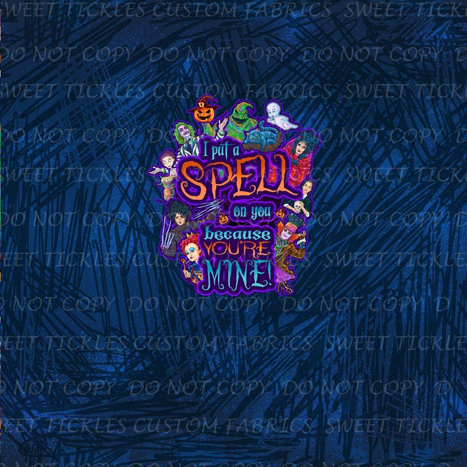 Preorder R36 - Halloween Adventure-l Put A Spell On You(Child, Big kids, Adults)