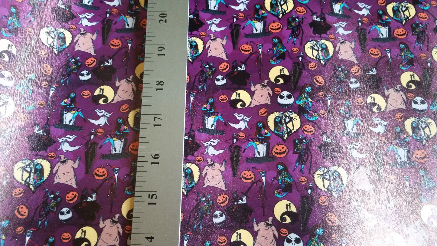 Retail R14- Spooky Times- Faux Leather-Nightmare