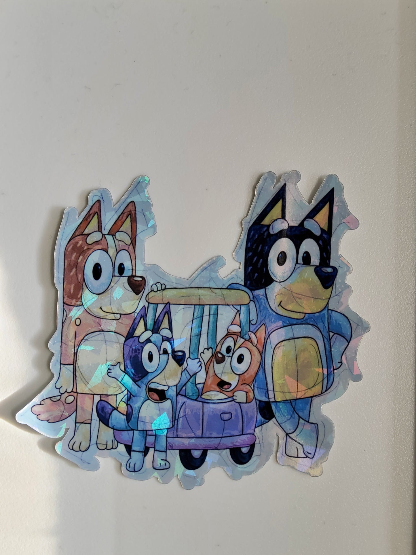 Vinyl Sticker- The Heelers Holographic