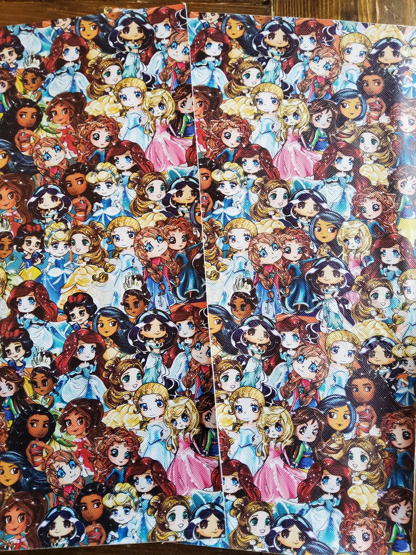 Retail-Royal Princesses- Vinyl/Faux Leather Sheet