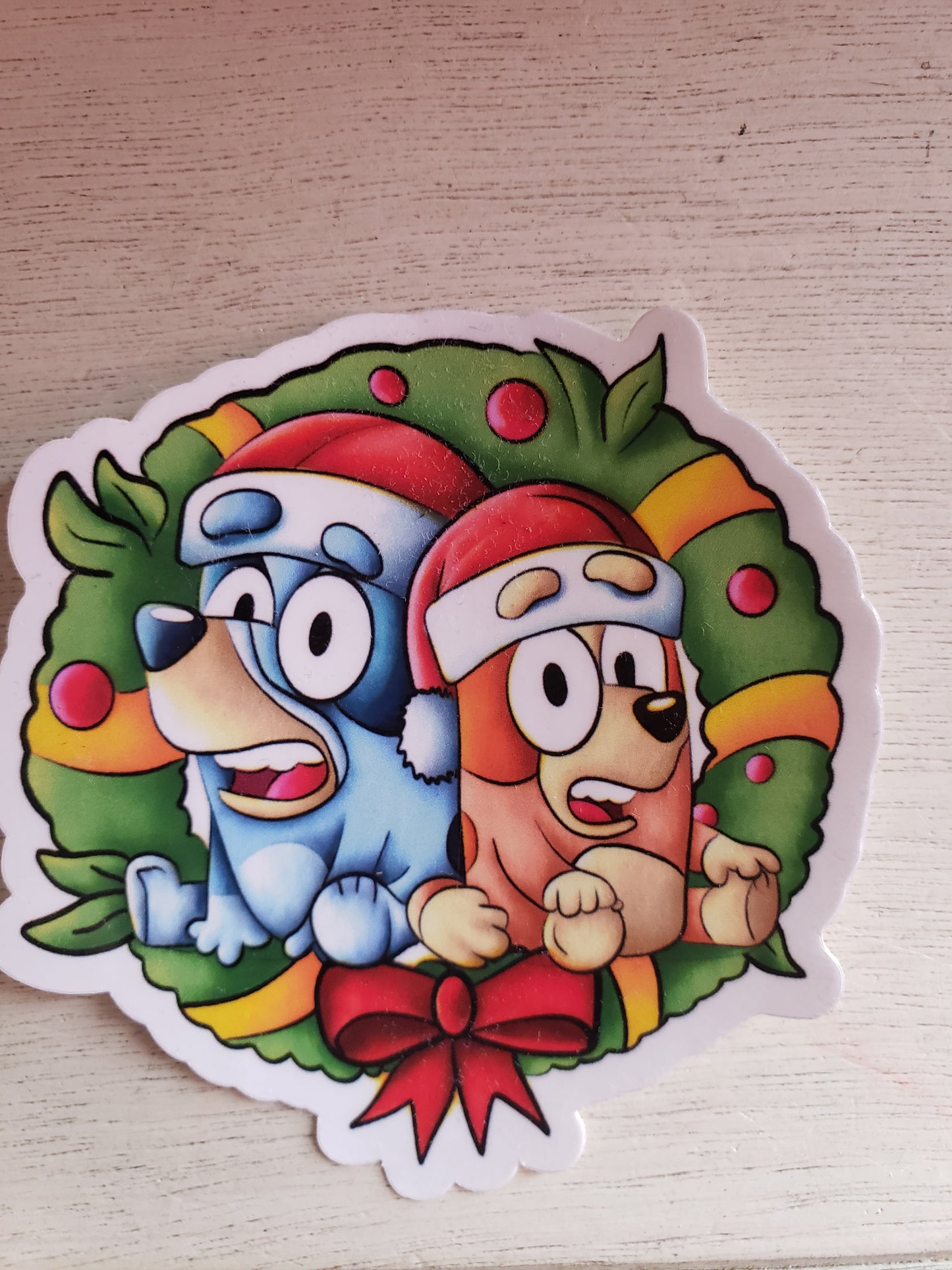 Vinyl Sticker- Wreath