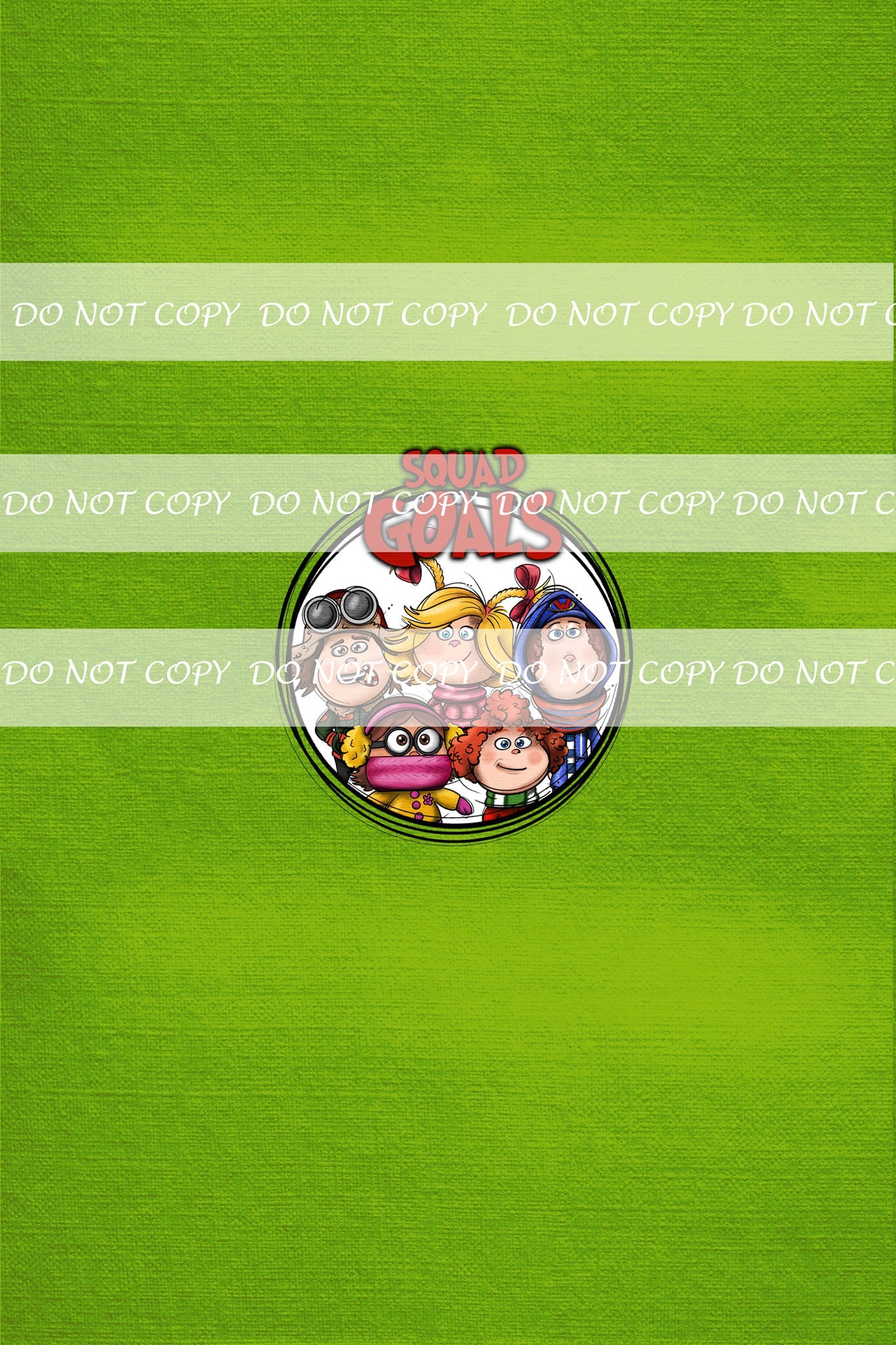 Retail- Stolen Christmas-Squad Goals Panel (Child, Big kids, Adults)