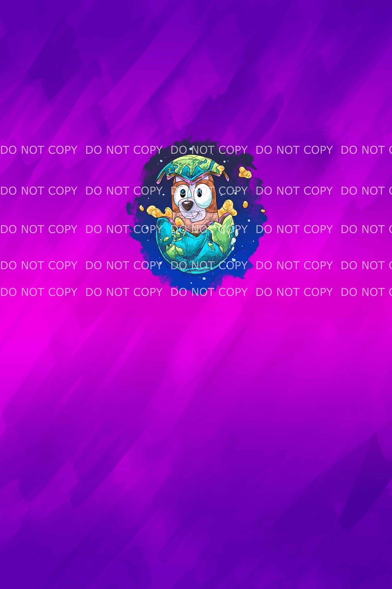 Retail Puppy Adventures 2.0- Sleepytime- Panels (Purple)