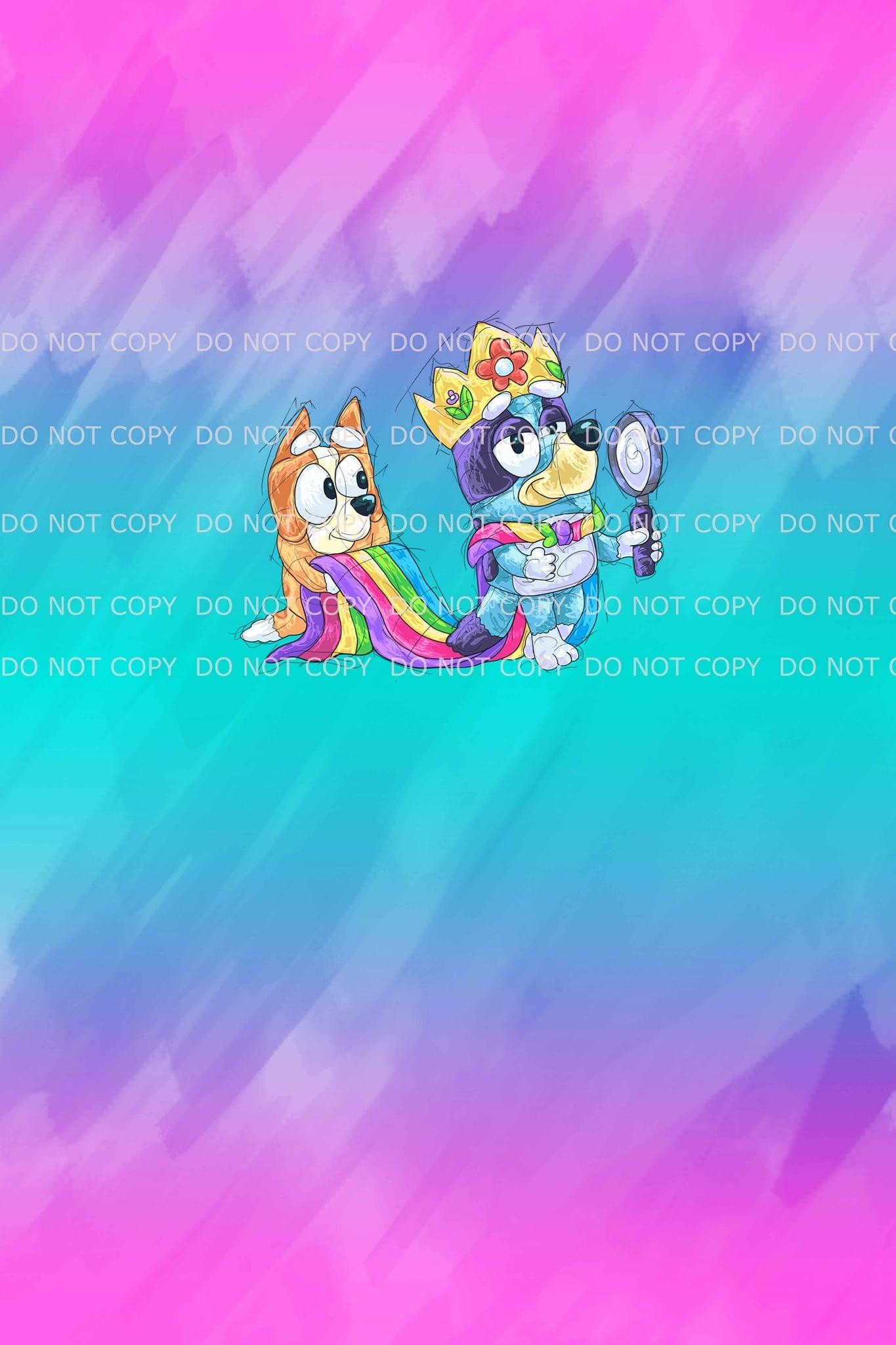 PREORDER R27- Puppy Adventures 2.0- Let's Play Queens - Panels (Colorful Pink)