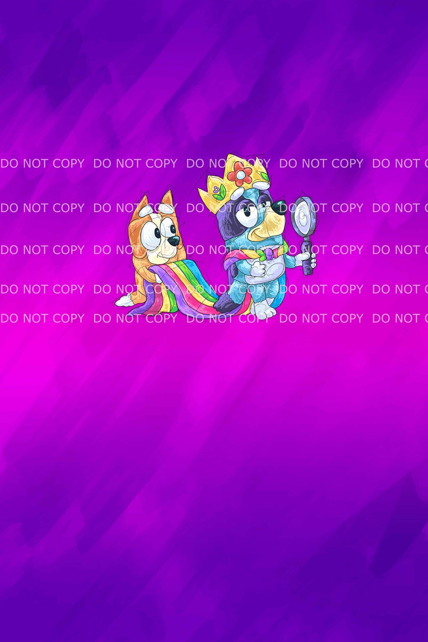 PREORDER R27- Puppy Adventures 2.0- Let's Play Queens - Panels (Purple)