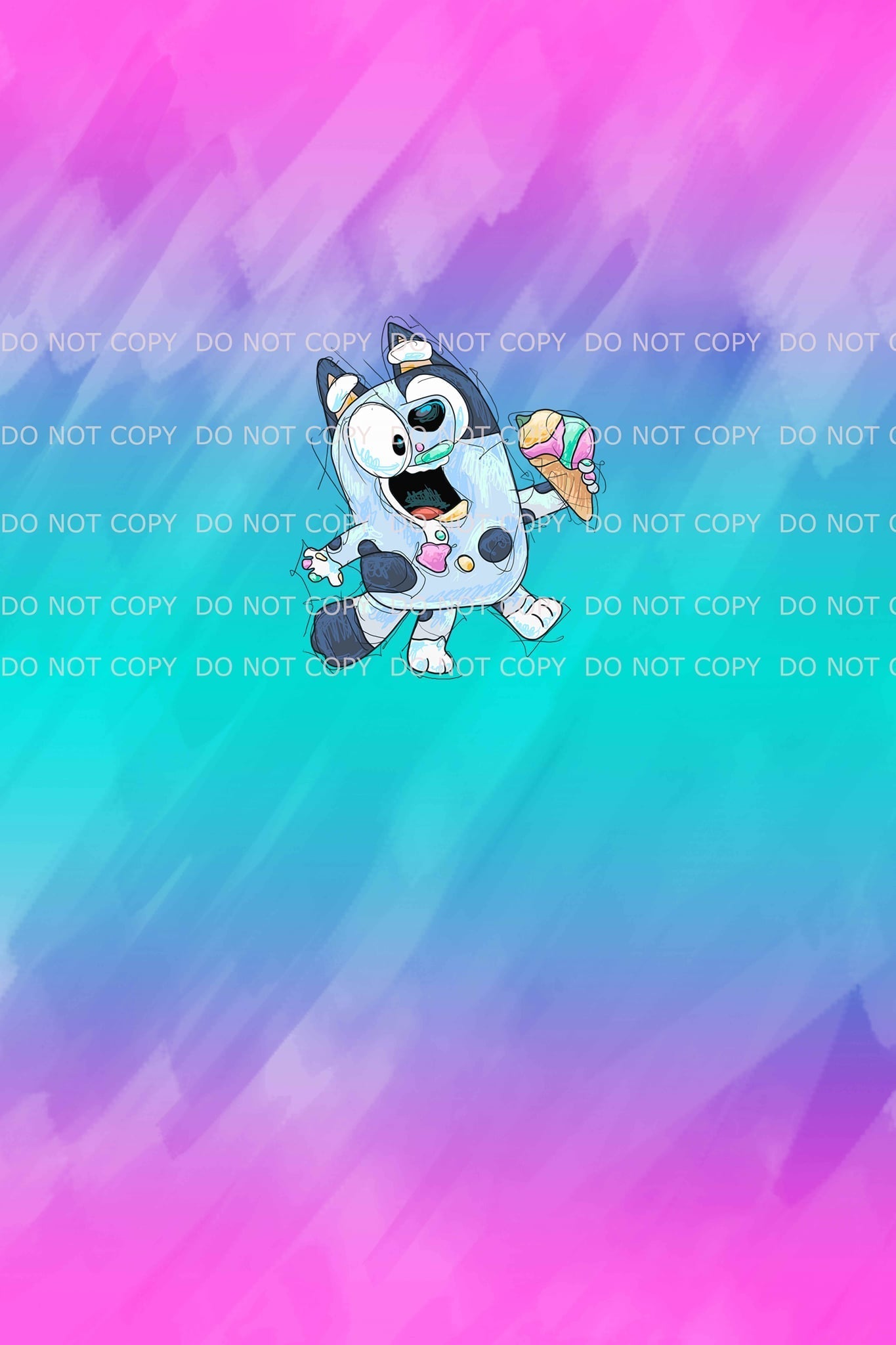 Retail Puppy Adventures 2.0- Grey Little Dog- Panels (Colorful Pink)