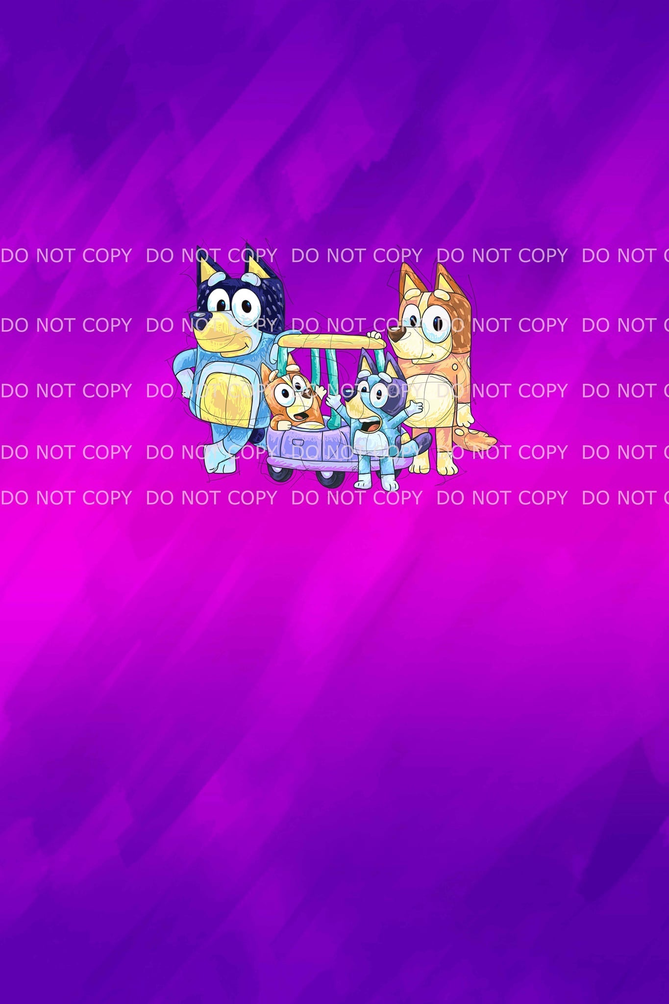 PREORDER R27- Puppy Adventures 2.0- The Heelers Panels (Purple)