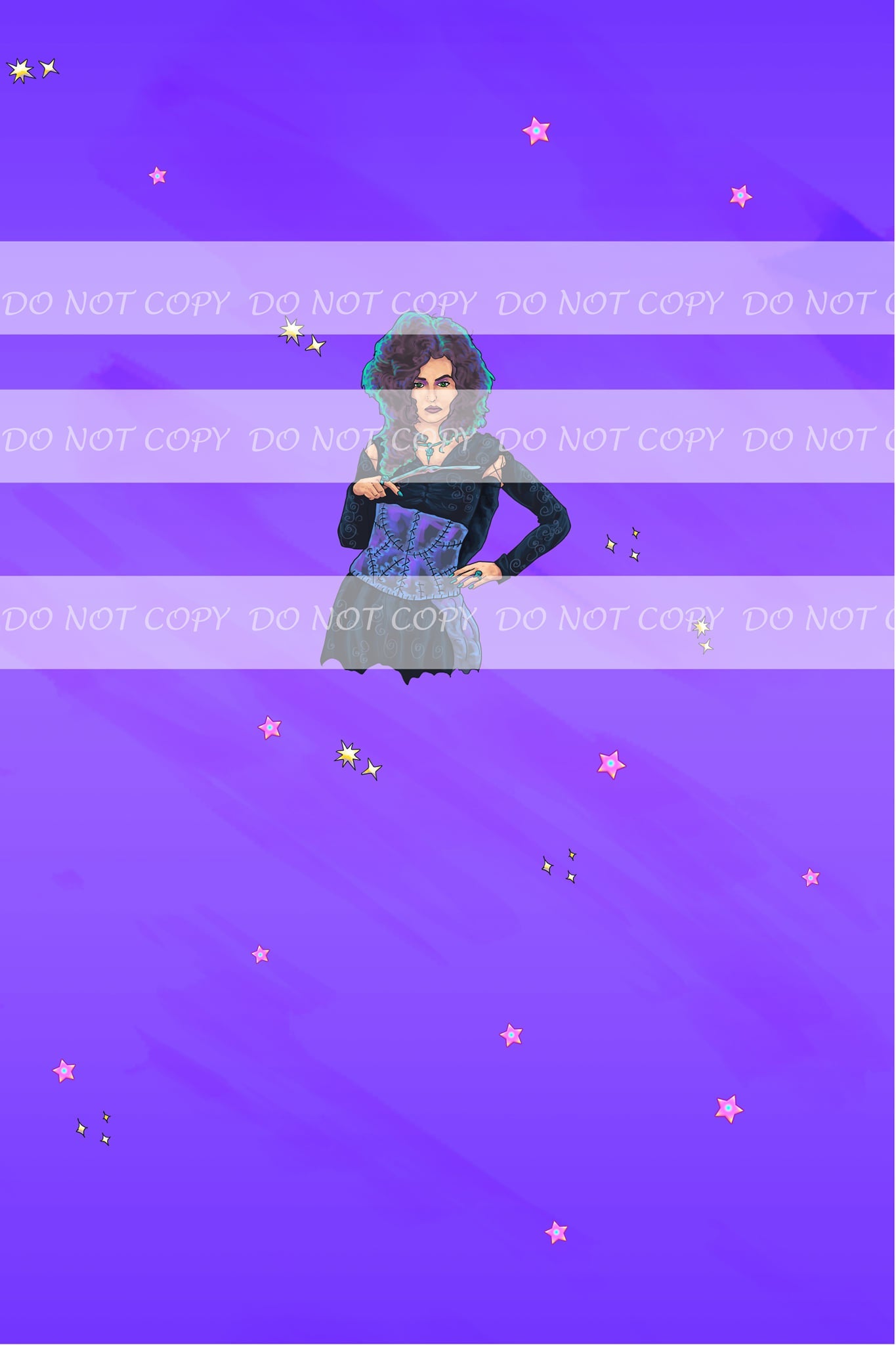 PREORDER R28- Sweet Magic- Bella- Panels (Purple)