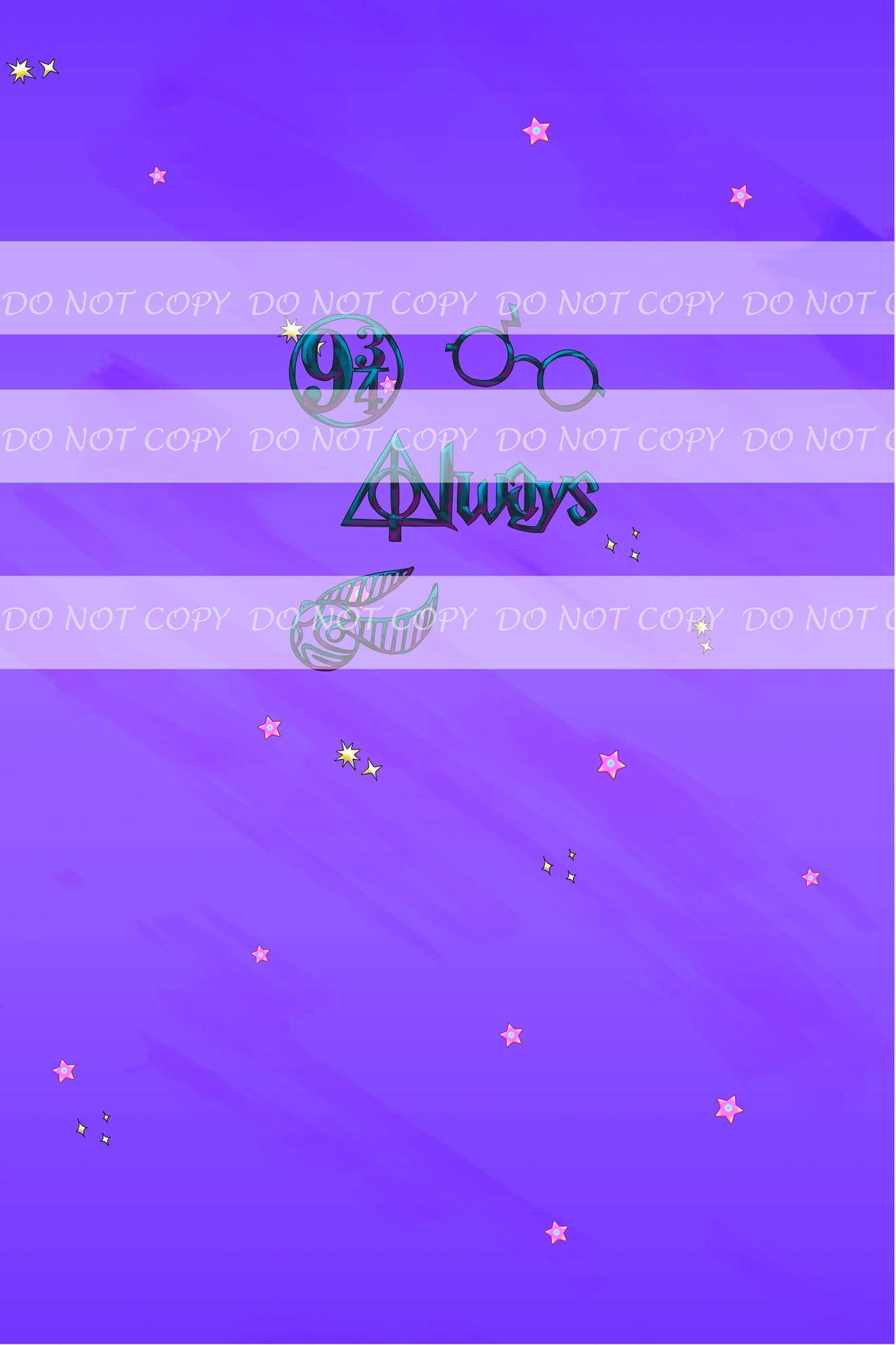 PREORDER R28- Sweet Magic- Symbols- Panels (Purple)