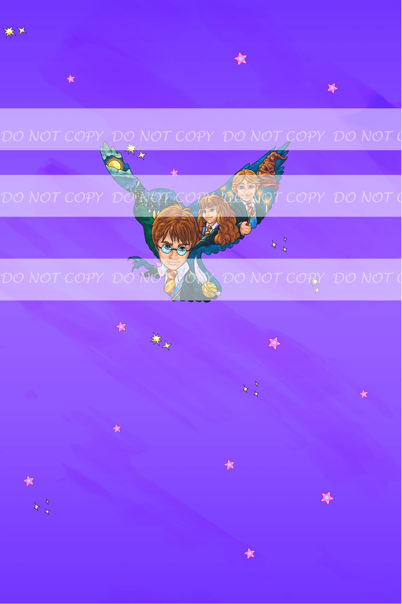 PREORDER R28- Sweet Magic- The Trio- Panels (Purple)