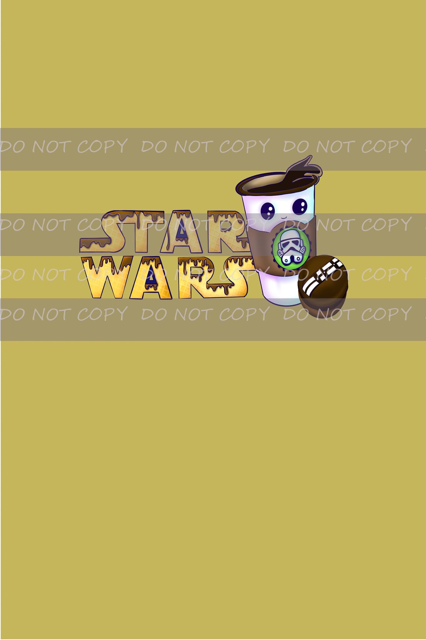 PREORDER R32- Space Sweets- Cup and Snack Panels- Spicy Mustard Color (Child, Big kids, Adults)