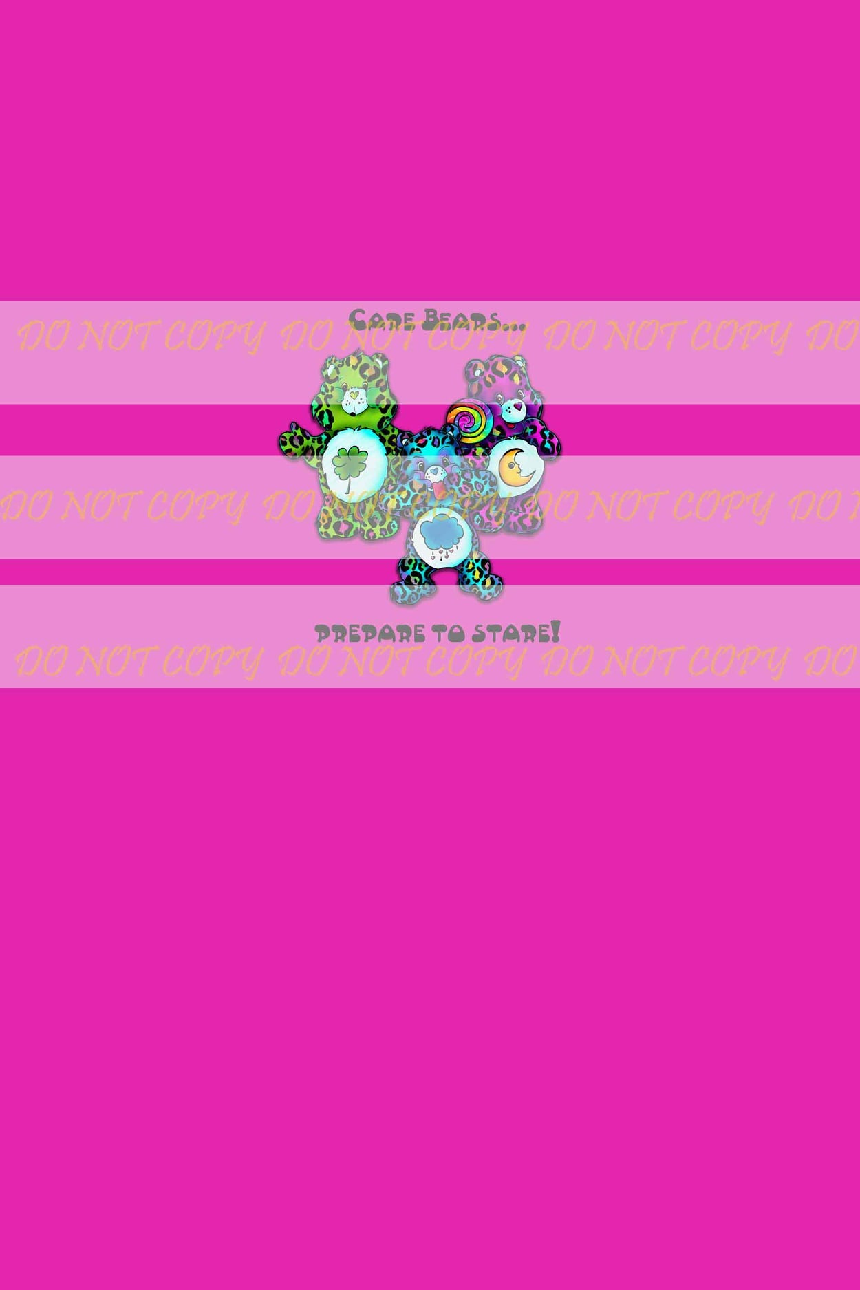 Preorder R35- Taste Of Colors- Prepare To Stare- Hot Pink (Child, Big kids, Adults)