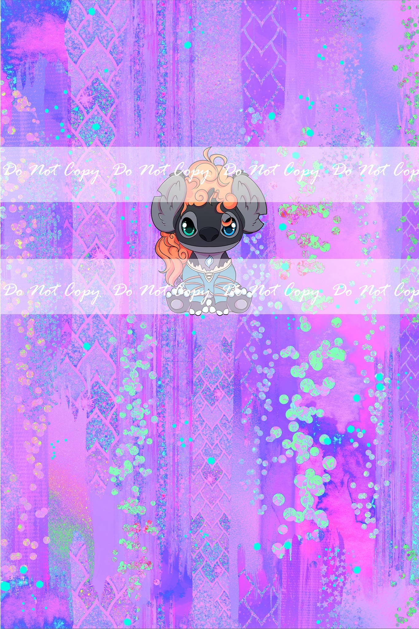 Preorder R37 - Royals- Bow Princess 626-Purple Color Panel(Child, Big kids, Adults)