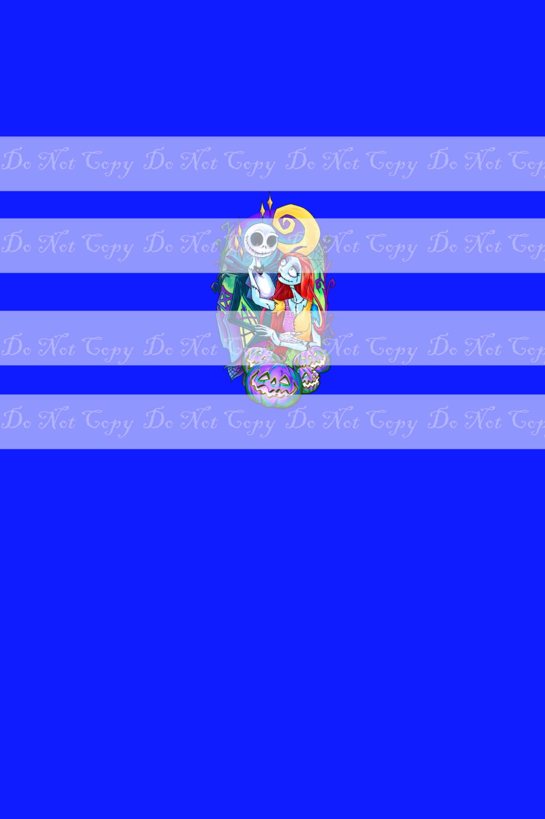 Preorder R36 - The Pumpkin King-Look At Me Panel Blue (Child, Big kids, Adults)