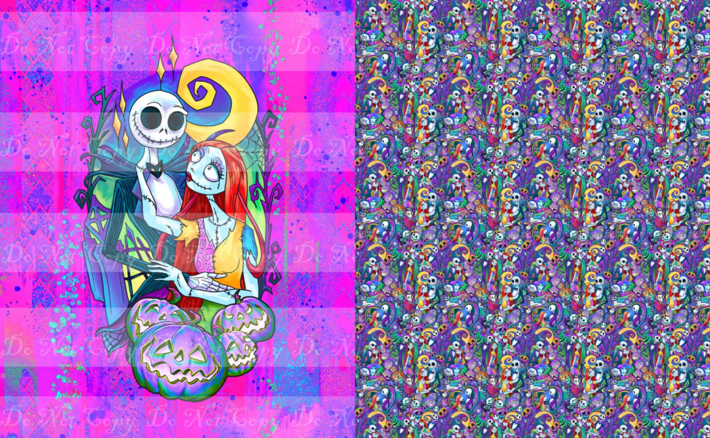 Preorder R36- The Pumkin King- Child/ Toddler Blanket Topper- Look At Me Magenta/Pink