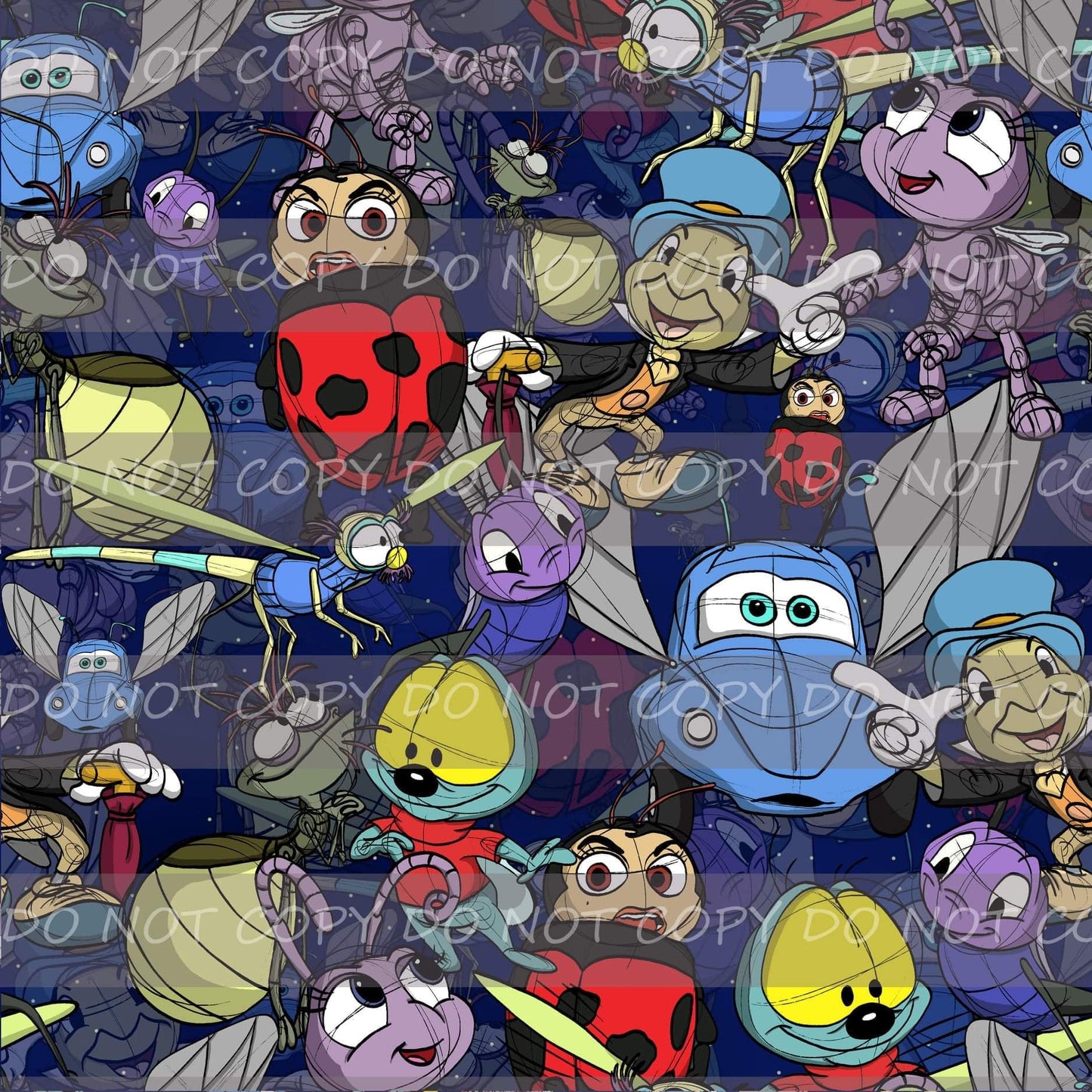 Preorder R34 - A Little Bug- Main Print- Small Scale-Stacked