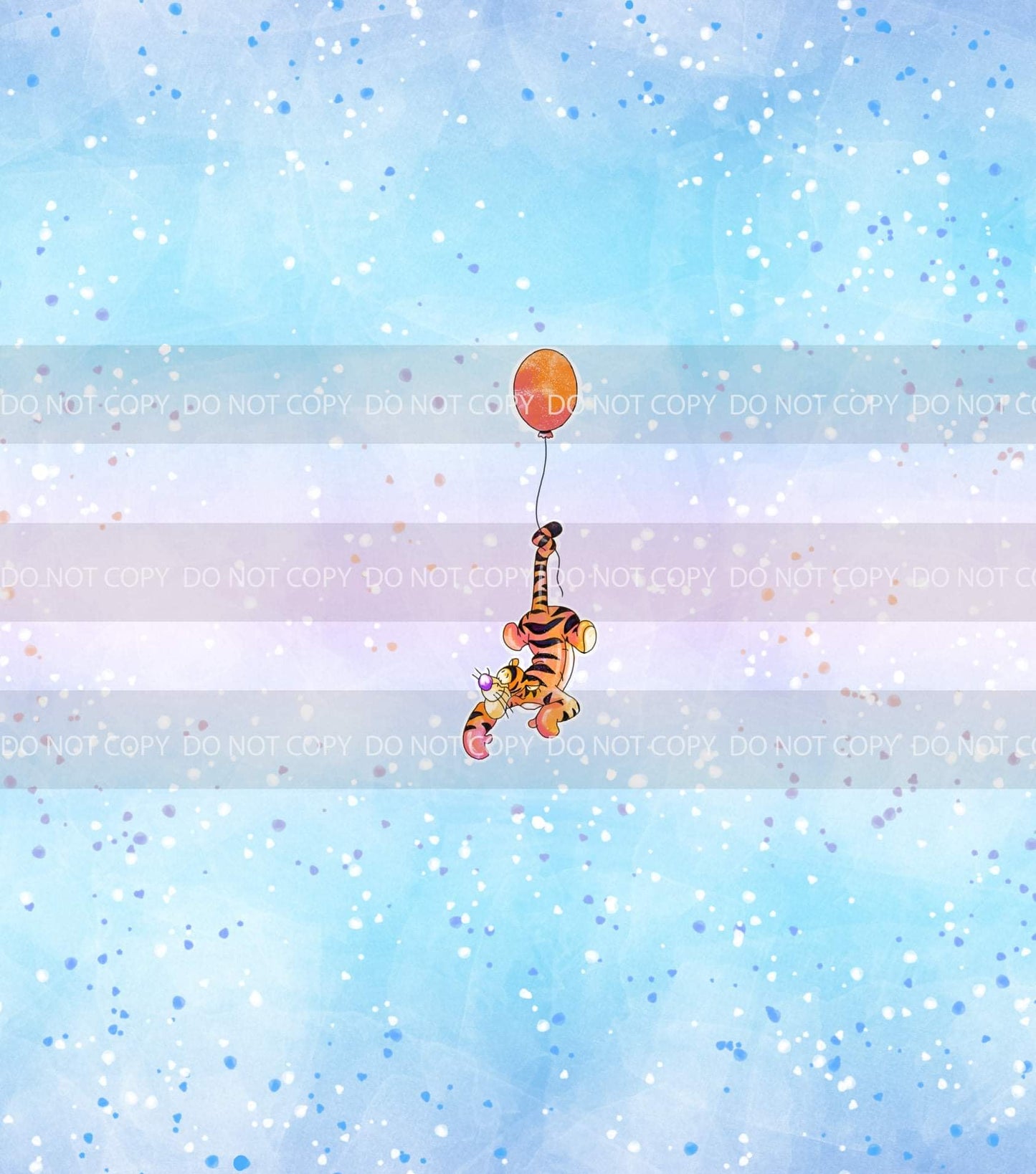 Preorder R34- Floating Away-Tiger (Child, Big kids, Adults)