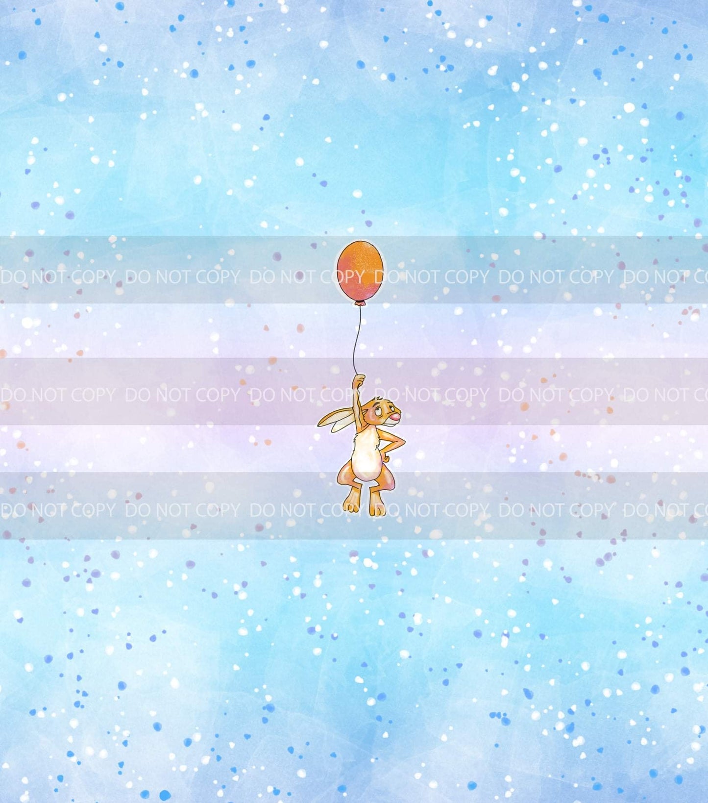 Preorder R34- Floating Away-Rabbit (Child, Big kids, Adults)