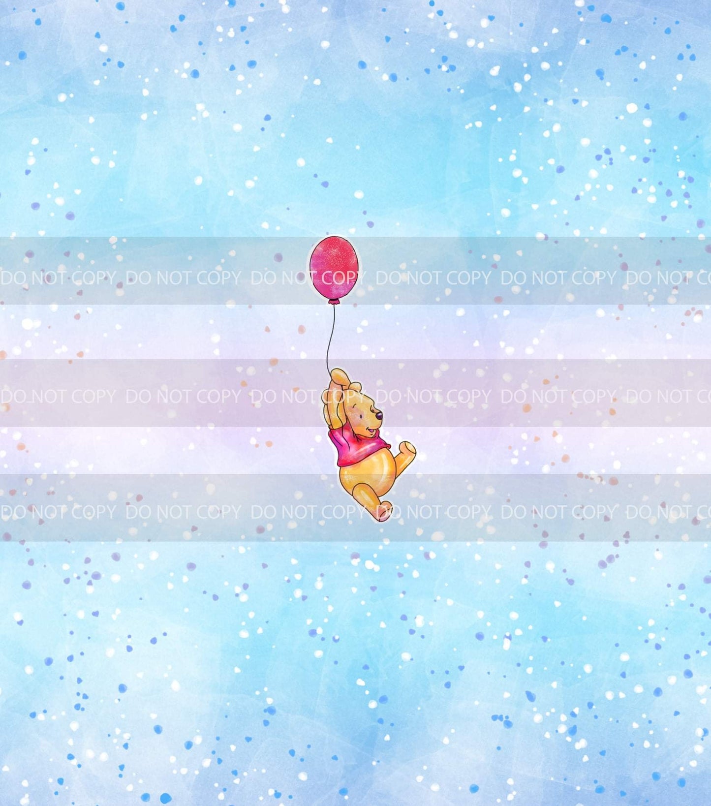 Preorder R34- Floating Away-Yellow Bear (Child, Big kids, Adults)