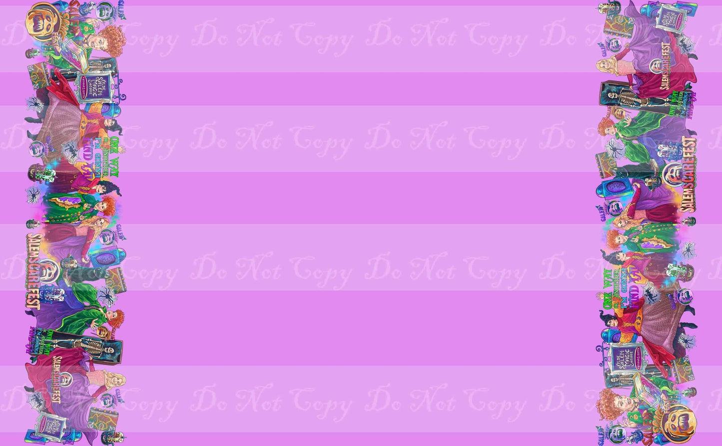 Preorder R36 - Three Sisters -Child Border Print- Pink