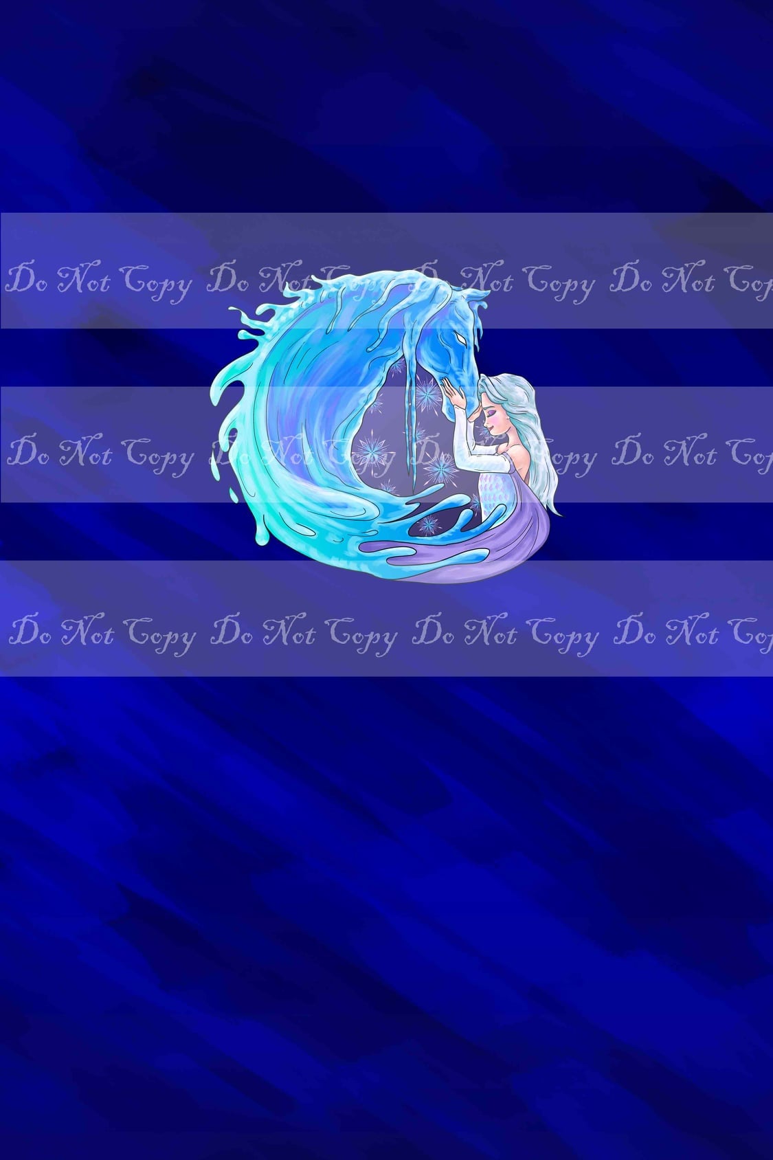 Preorder R36 - Enchanted Forest- Girl and Magical Horse Panel(Child, Big kids, Adults)