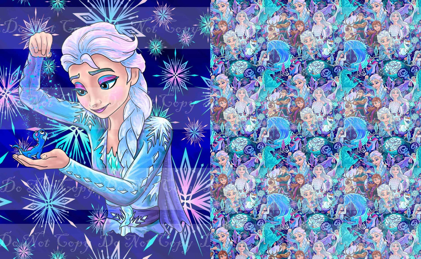 Preorder R36-Enchanted Forest- Child/ Toddler Blanket Topper-A Little Bit of Magic