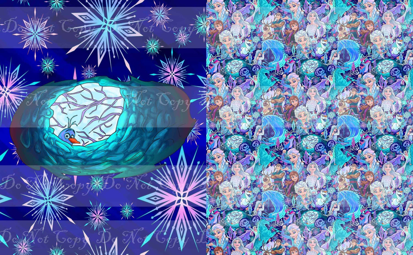 Preorder R36-Enchanted Forest- Child/ Toddler Blanket Topper- Samantha