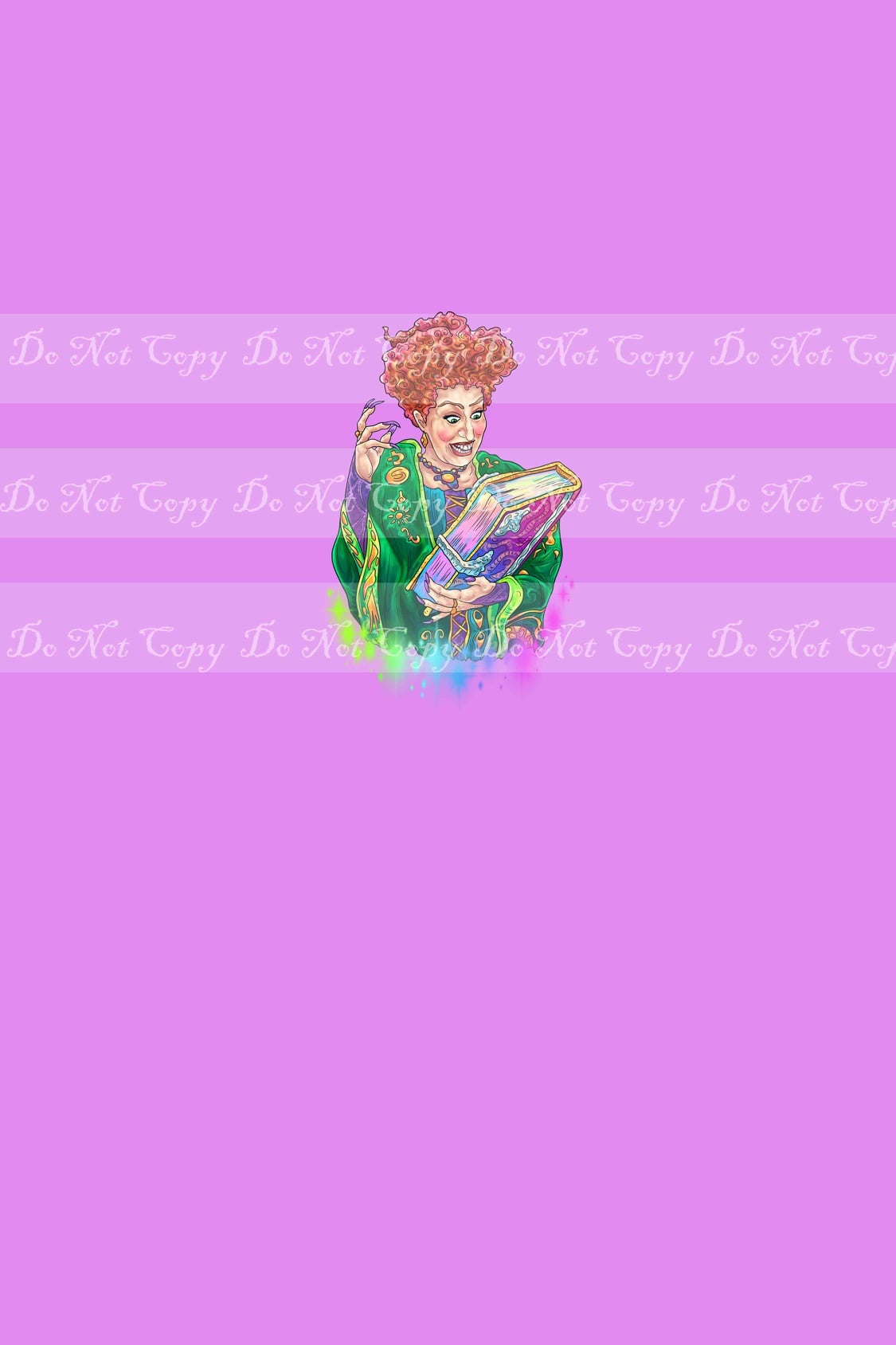 Preorder R36 -Three Sisters-Wini With Book Panel- Pink (Child, Big kids, Adults)