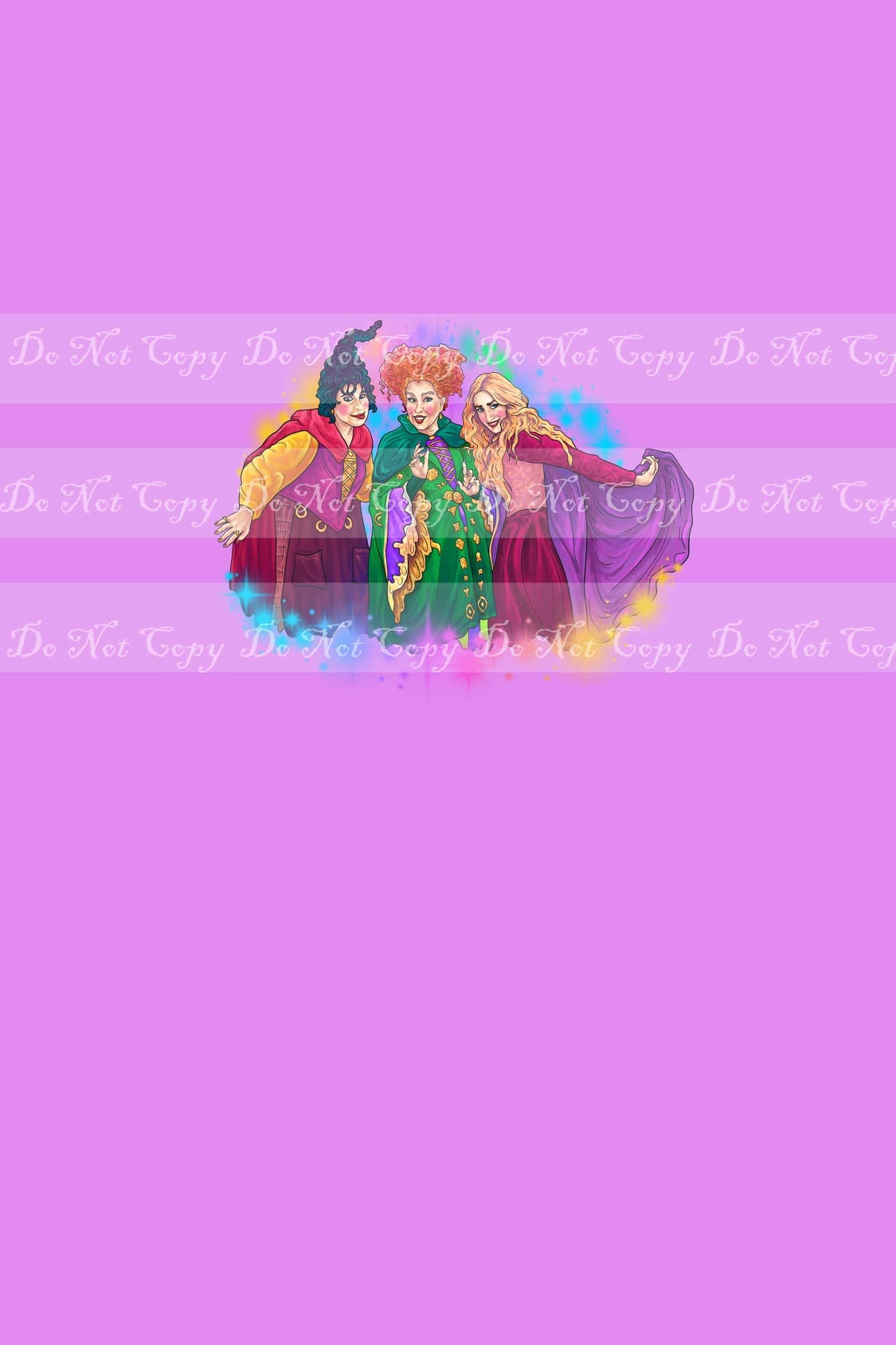 Preorder R36 -Three Sisters-Trio Girls Panel- Pink (Child, Big kids, Adults)