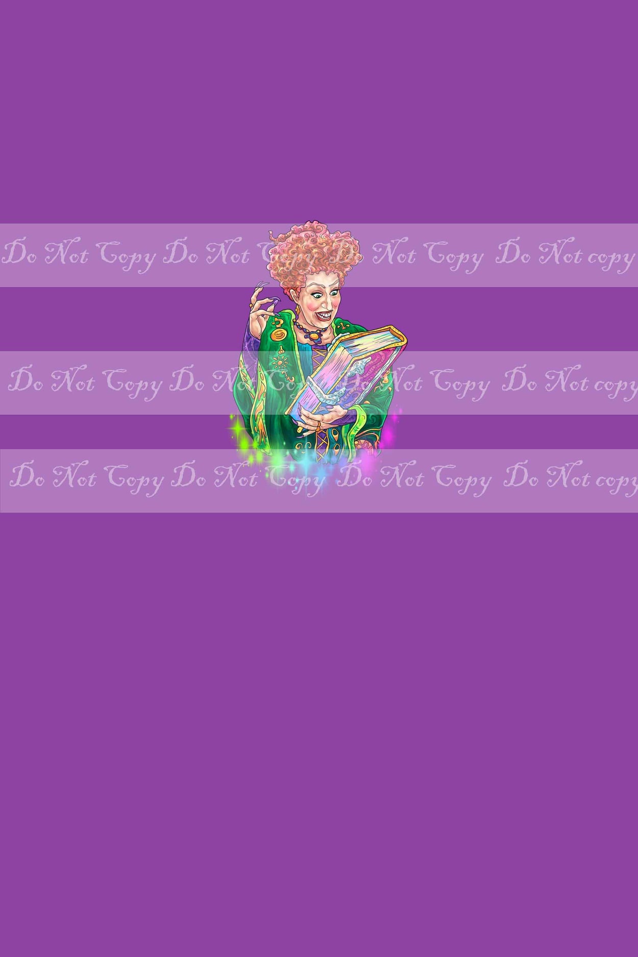 Preorder R36 -Three Sisters-Wini With Book Panel- Purple(Child, Big kids, Adults)