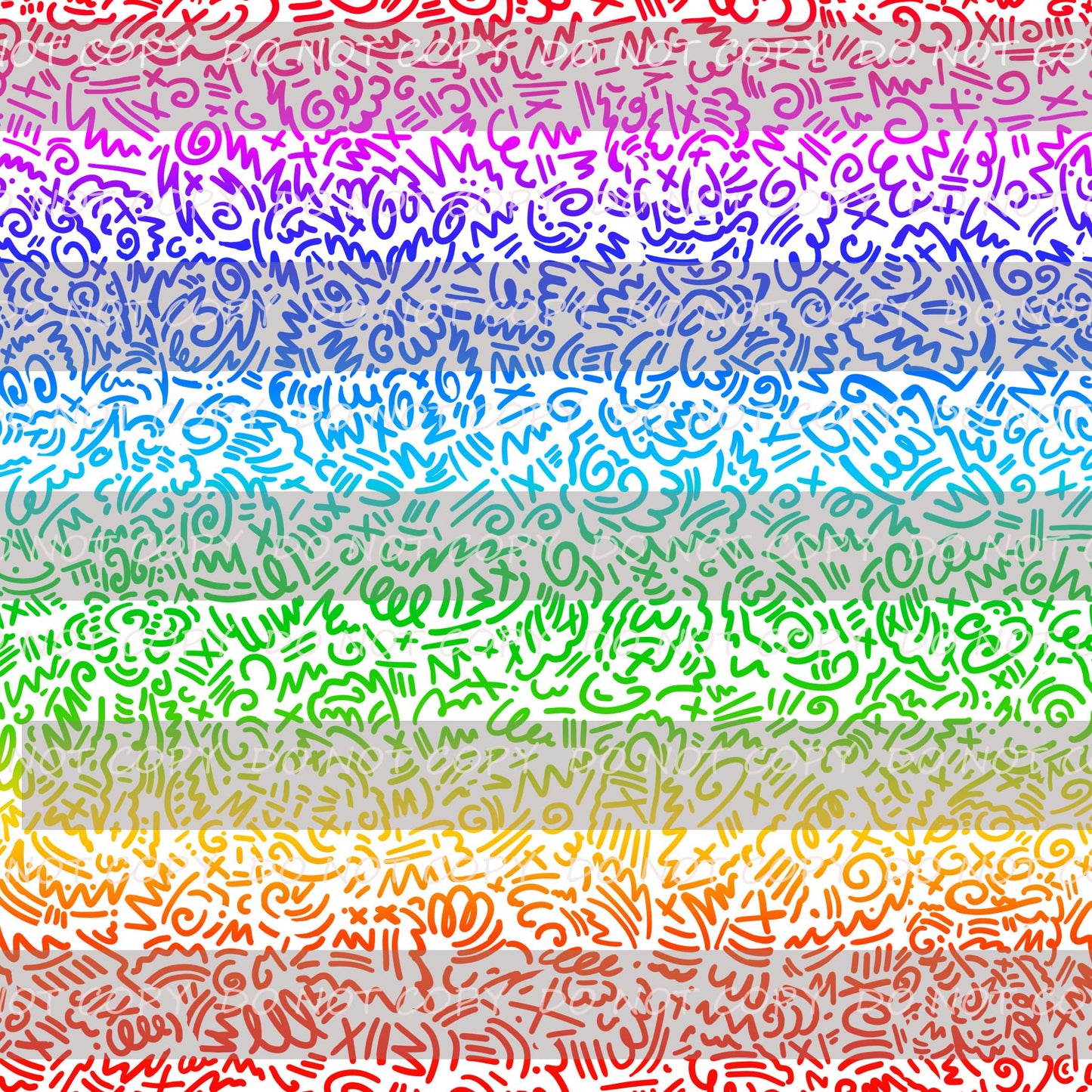 Preorder R43- Doodle Art- Doodle Coordinate (White)