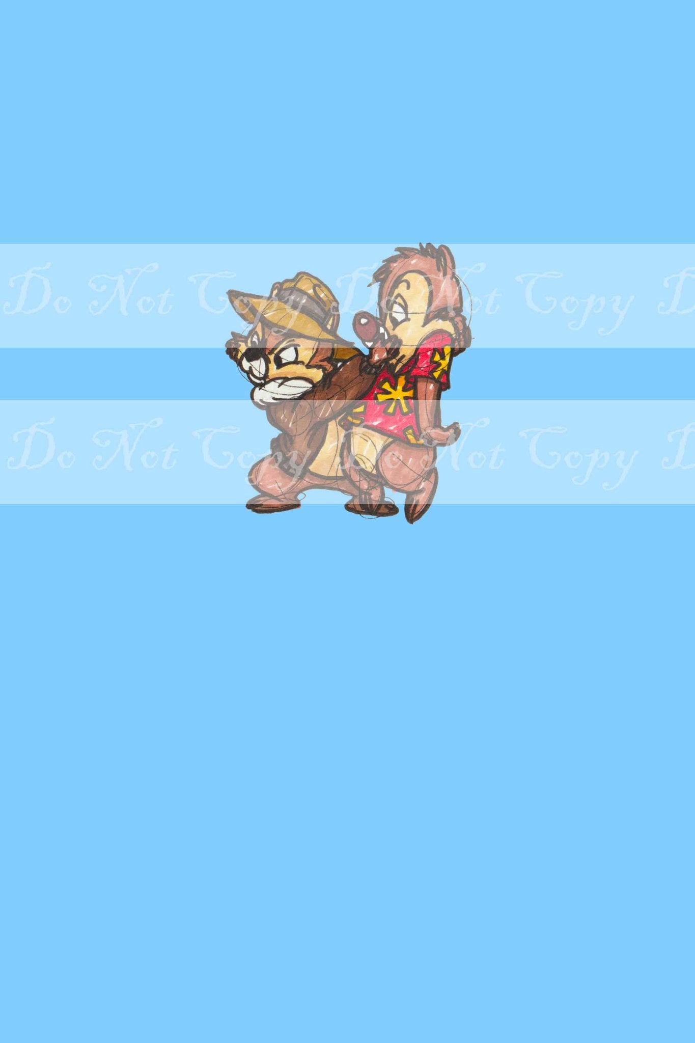 Retail- Rescue Time -Two Little Chipmunks (Big kids, Child, Adults)