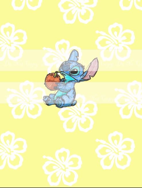 Preorder R43 - Ohana- Alien Drinking Coconut (Child, Big kids, Adults)