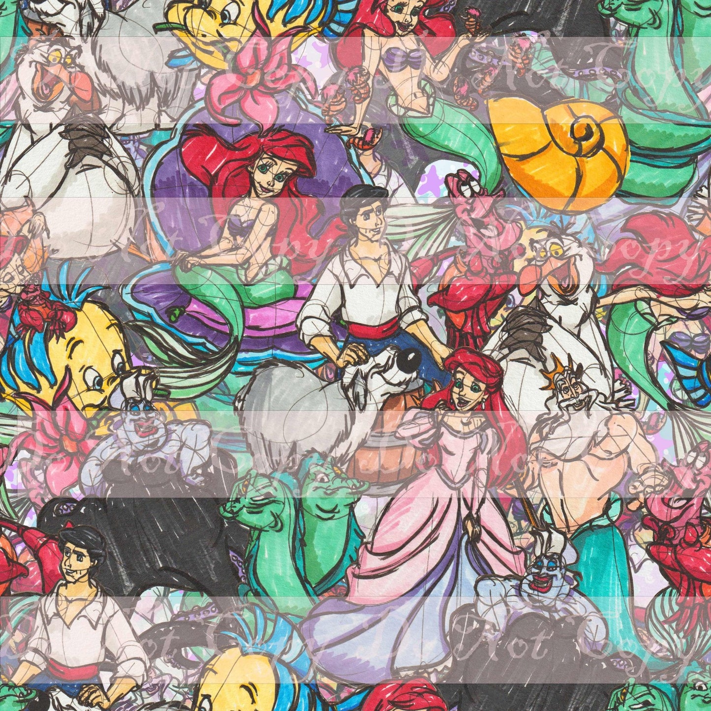 Retail Dinglehopper- Stacked Main Print