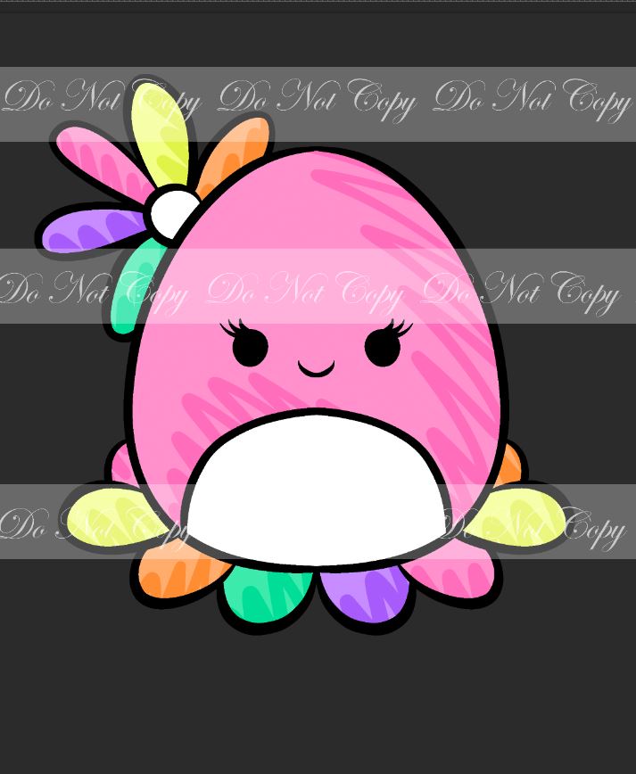 Preorder R45-Squishy Toy- Adult Blanket Topper-Octopus