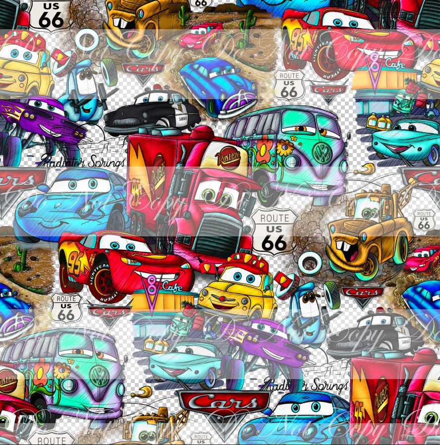 Preorder R50- Radiator- Main Print Clear Vinyl (TPU/PVC)